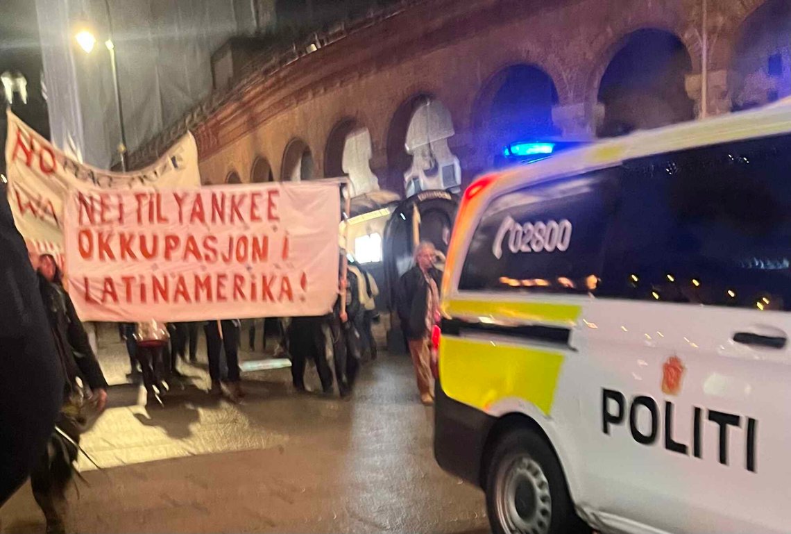 Ytre venstre vil fragmentere uten ytre fienders 'okkupasjon', og post-Gaza er de rødes venner i Latin-Amerika tilbake i offerrollen. (Foto: Øivind Østberg) Ytre venstre vil fragmentere uten ytre fienders 'okkupasjon', og post-Gaza er de rødes venner i Latin-Amerika tilbake i offerrollen. (Foto: Øivind Østberg)