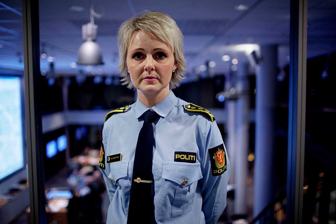 Vi vet ingenting om Heidi Kløkstads kvalifikasjoner som politimester, men hennes utsagn om at det er hyggelig at pendelen har svingt, er ikke overbevisende. Foto: Stian Lysberg Solum/NTB Vi vet ingenting om Heidi Kløkstads kvalifikasjoner som politimester, men hennes utsagn om at det er hyggelig at pendelen har svingt, er ikke overbevisende. Foto: Stian Lysberg Solum/NTB