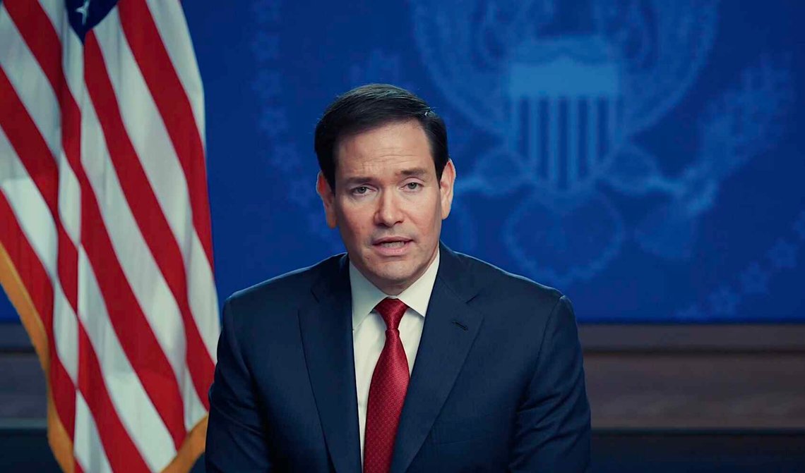 USAs utenriksminister Marco Rubio. Stillbilde: Det hvite hus / X. USAs utenriksminister Marco Rubio. Stillbilde: Det hvite hus / X.