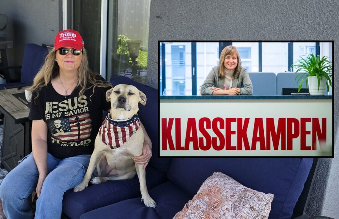Document USA-korrespondent Elisabeth Rooney med hunden sin Harley, en Southern Black Mouth Cur, og også del av MAGA-leiren. Foto: Mr. Rooney, Melbourne, Florida, 10. desember 2025. Innsatt bilde: Oslo, 16.08.2018. Mari Skurdal, tidligere redaksjonssjef og featureredaktør i Klassekampen, blir ny redaktør i avisen. Foto: Heiko Junge / NTB.
Skurdal merker 80 millioner amerikanere som iboende rasistiske. (journ. anm.) Document USA-korrespondent Elisabeth Rooney med hunden sin Harley, en Southern Black Mouth Cur, og også del av MAGA-leiren. Foto: Mr. Rooney, Melbourne, Florida, 10. desember 2025. Innsatt bilde: Oslo, 16.08.2018. Mari Skurdal, tidligere redaksjonssjef og featureredaktør i Klassekampen, blir ny redaktør i avisen. Foto: Heiko Junge / NTB.
Skurdal merker 80 millioner amerikanere som iboende rasistiske. (journ. anm.)
