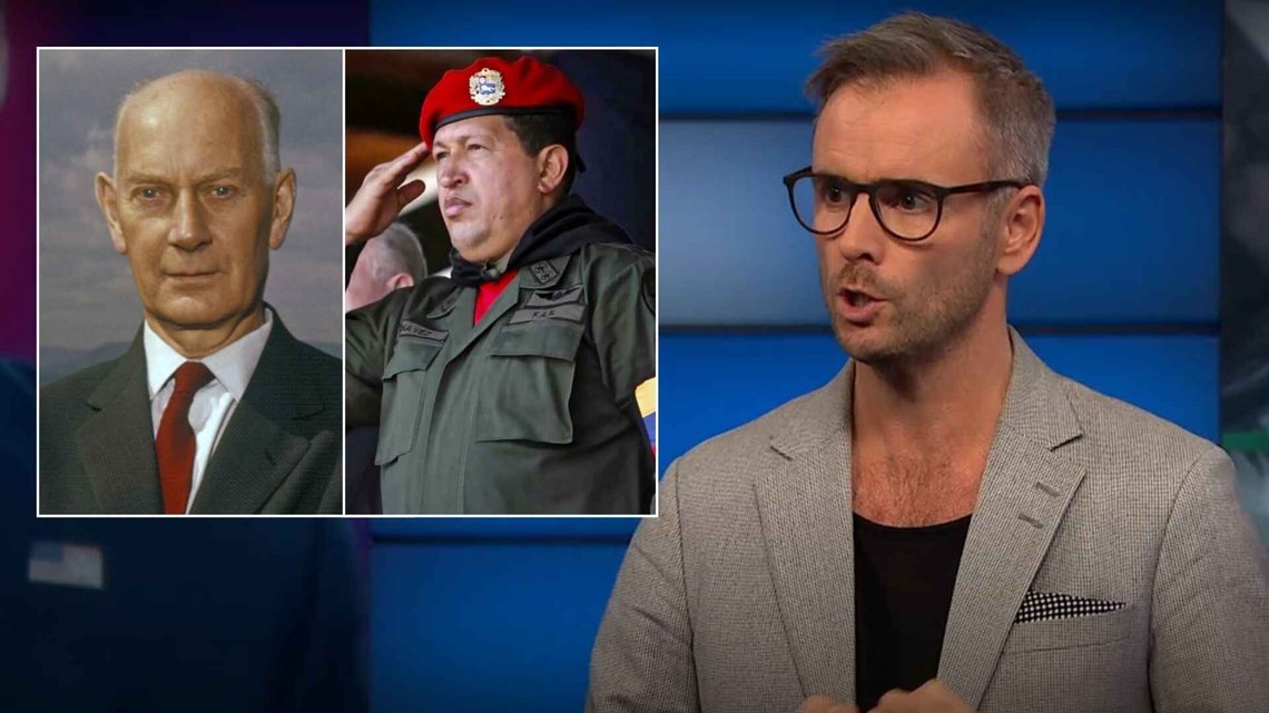Ytre venstre har støttet Hugo Chàvez. Skribent og forfatter Magnus Marsdal har sammenlignet med Hugo Chàvez med «landsfaderen» Einar Gerhardsen. Foto: NTB/Wikimedia/NRK Ytre venstre har støttet Hugo Chàvez. Skribent og forfatter Magnus Marsdal har sammenlignet med Hugo Chàvez med «landsfaderen» Einar Gerhardsen. Foto: NTB/Wikimedia/NRK