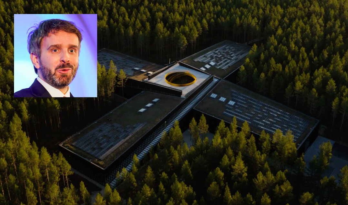 Fabrikklokalene til The Plus sett fra luften. Foto: Vestre / Facebook. Innfelt foto av Jan Christian Vestre: Thomas Fure / NTB. Fabrikklokalene til The Plus sett fra luften. Foto: Vestre / Facebook. Innfelt foto av Jan Christian Vestre: Thomas Fure / NTB.