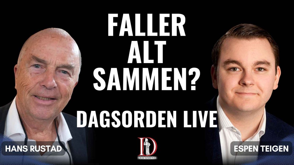 MANDAG: Hans Rustad og Espen Teigen er klare med dagens direktesendte Dagsorden MANDAG: Hans Rustad og Espen Teigen er klare med dagens direktesendte Dagsorden