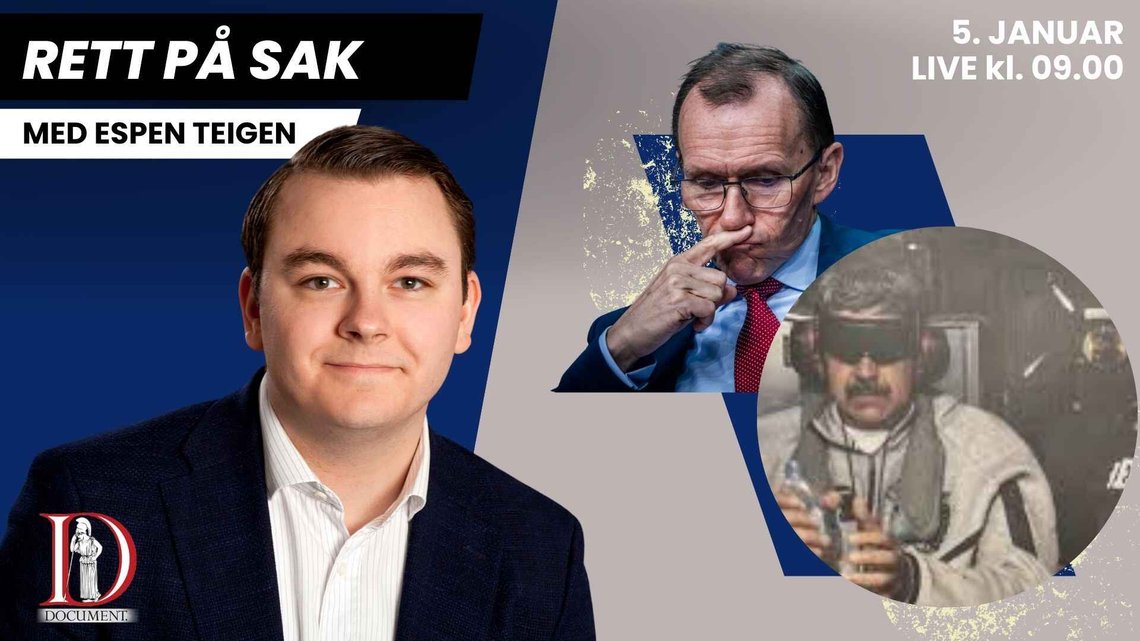 MANDAG: Espen Teigen er klar med årets første Rett på sak. MANDAG: Espen Teigen er klar med årets første Rett på sak.