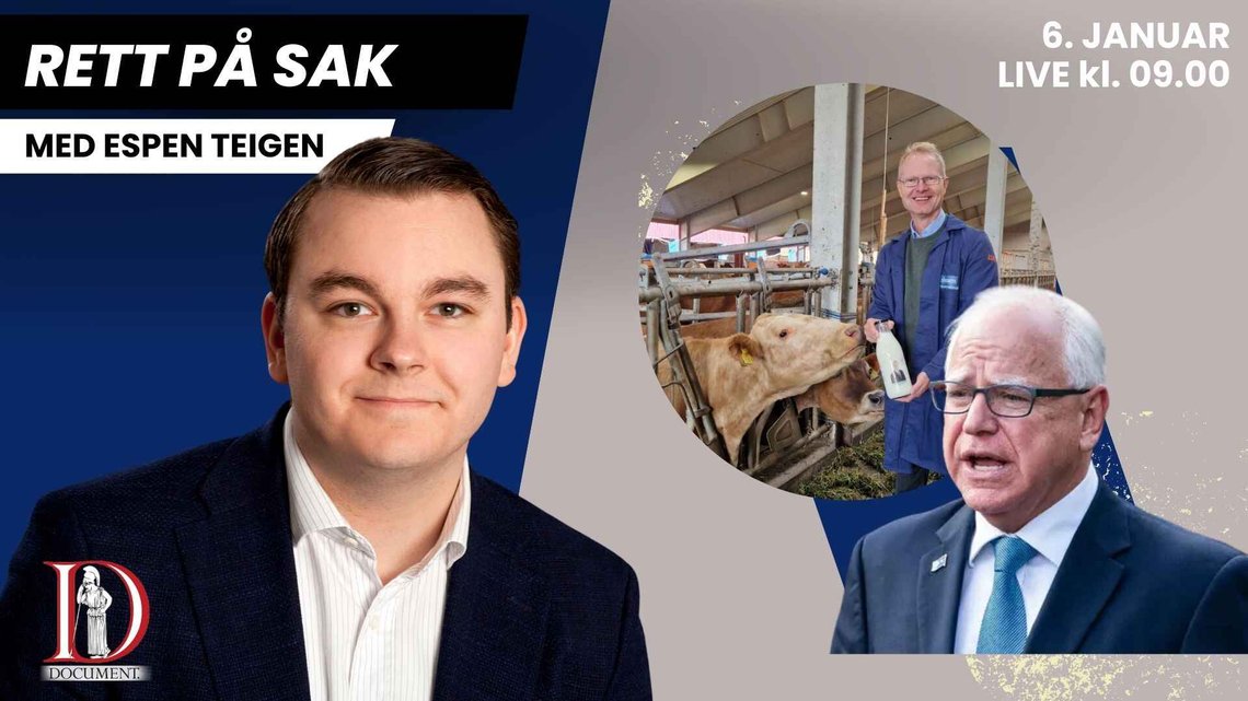 TIRSDAG: Espen Teigen er klar med Rett på sak. TIRSDAG: Espen Teigen er klar med Rett på sak.