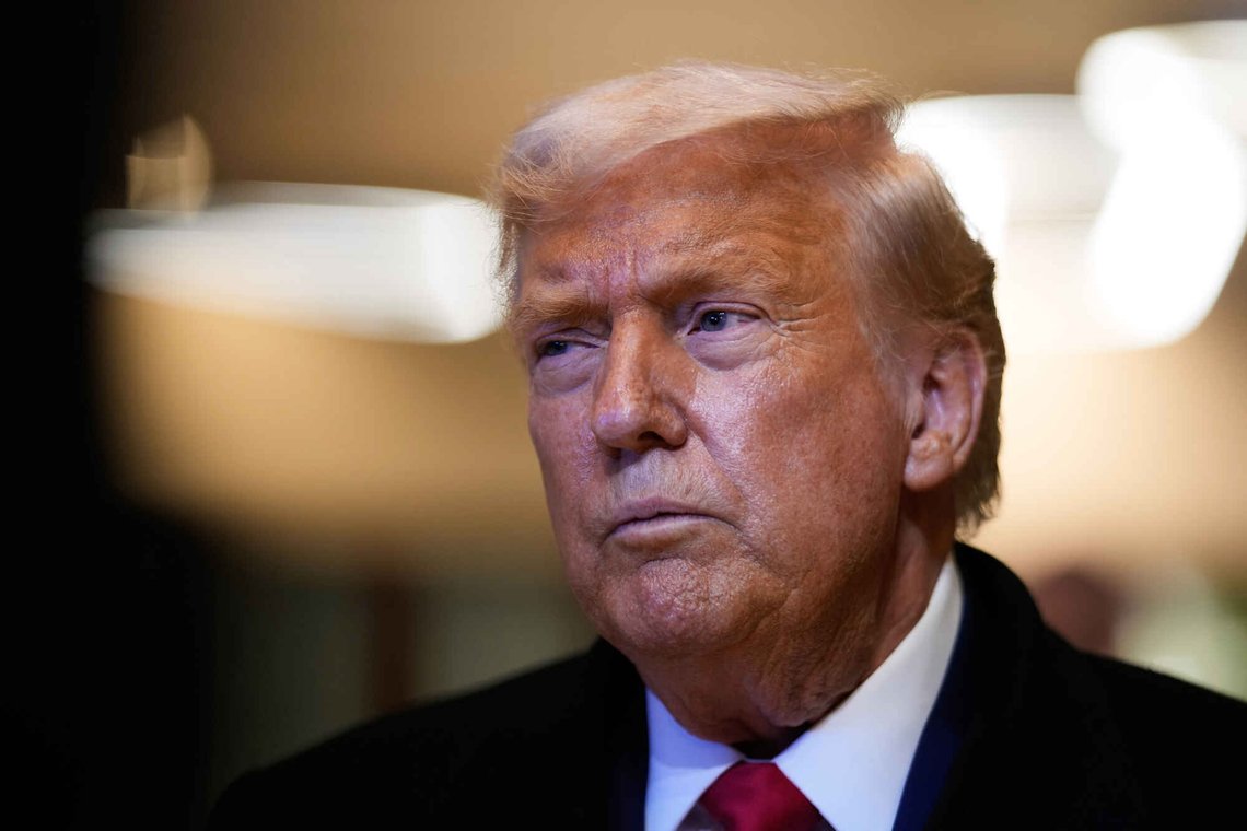 President Donald Trump returns from a meeting about Greenland during the Annual Meeting of the World Economic Forum in Davos, Switzerland, Wednesday, Jan. 21, 2026. (AP Photo/Markus Schreiber) President Donald Trump returns from a meeting about Greenland during the Annual Meeting of the World Economic Forum in Davos, Switzerland, Wednesday, Jan. 21, 2026. (AP Photo/Markus Schreiber)