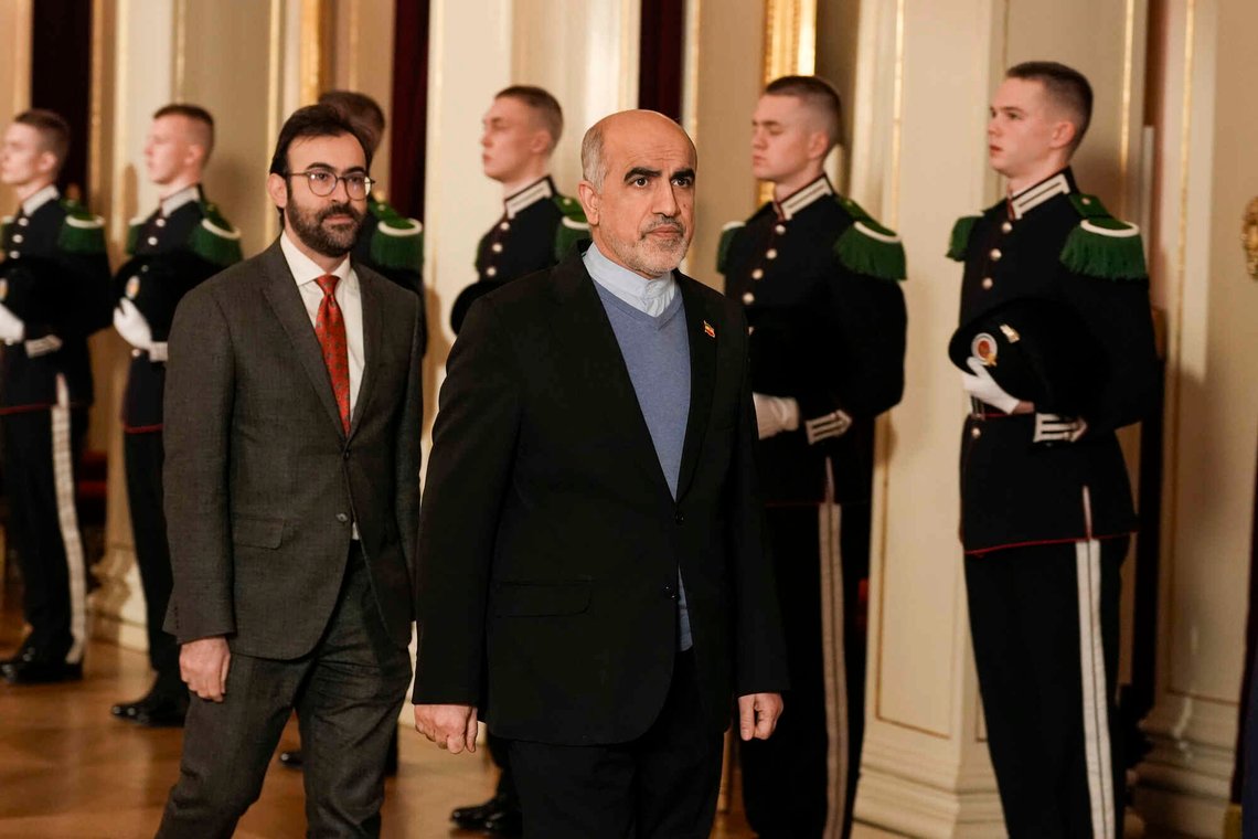 Gallamiddag for diplomater på Slottet 29.01.2026