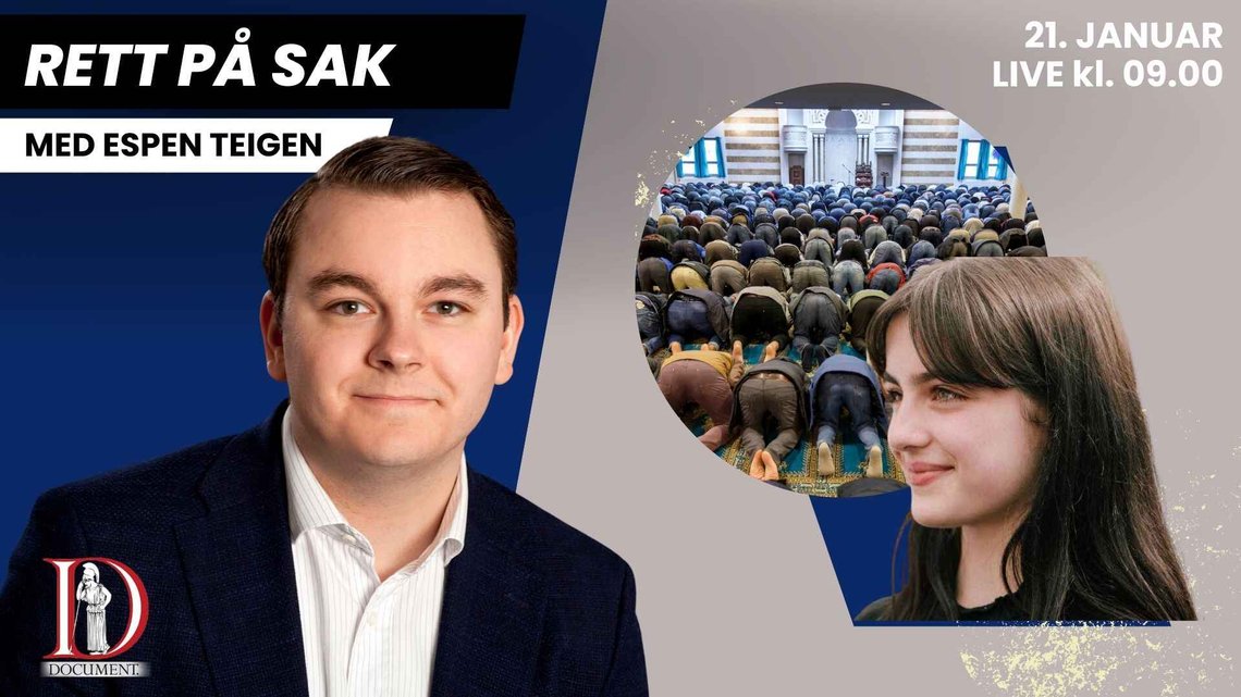 ONSDAG: Espen Teigen er klar med dagens Rett på sak. ONSDAG: Espen Teigen er klar med dagens Rett på sak.