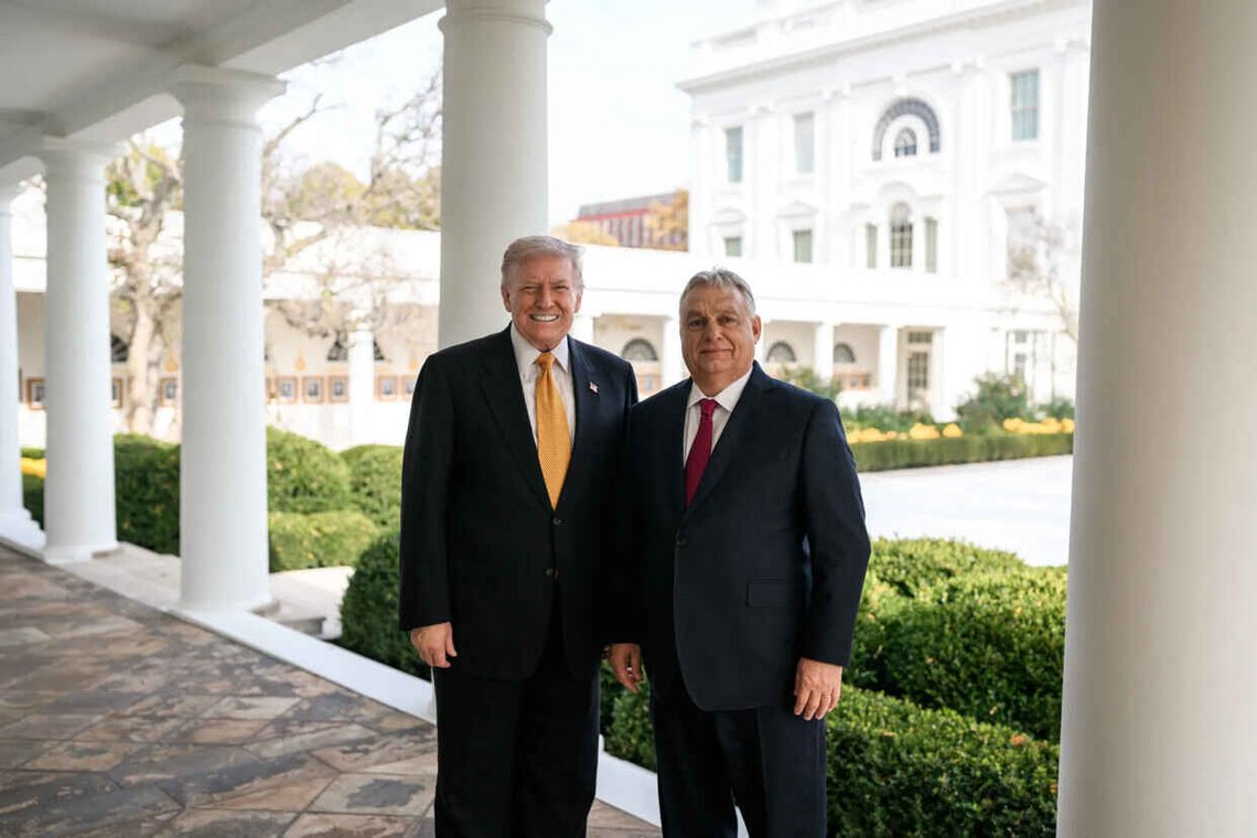 Donald Trump og Viktor Orbán kommer godt overens. Foto: Truth Social/ Trump Donald Trump og Viktor Orbán kommer godt overens. Foto: Truth Social/ Trump