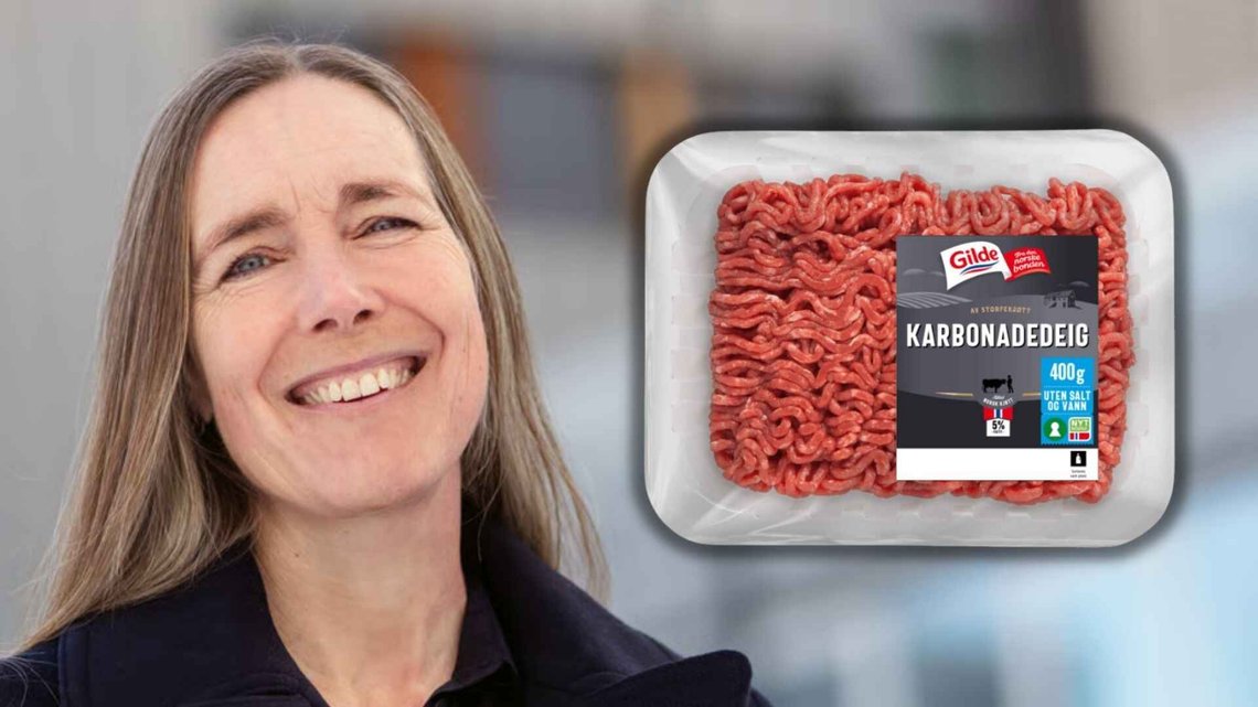 DYRT KJØTT: Miljødirektoratet foreslår å øke kjøttprisene kraftig for å få ned nordmenns kjøttforbruk, av hensyn til klimaet. Direktør Hilde Singaas presenterte nylig forslaget i en fersk rapport. Foto: Geir Mogen/Miljødirektoratet DYRT KJØTT: Miljødirektoratet foreslår å øke kjøttprisene kraftig for å få ned nordmenns kjøttforbruk, av hensyn til klimaet. Direktør Hilde Singaas presenterte nylig forslaget i en fersk rapport. Foto: Geir Mogen/Miljødirektoratet