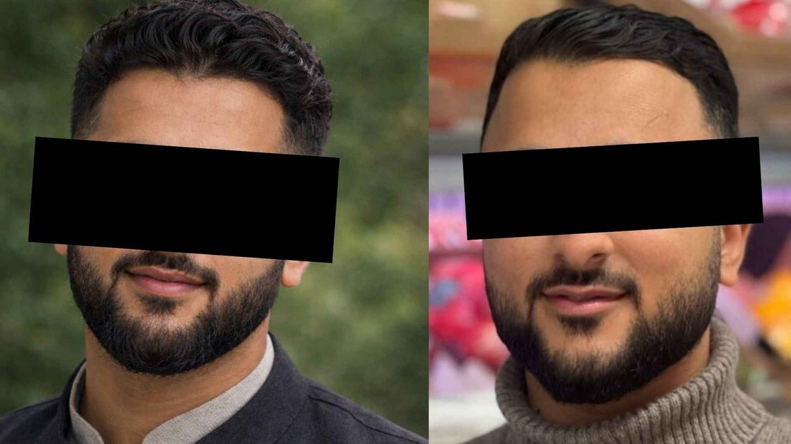 Afghaneren Khan (23) og syreren Muhammed (24) er tiltalt for grov voldtekt av en ung norsk kvinne. Foto: Privat Afghaneren Khan (23) og syreren Muhammed (24) er tiltalt for grov voldtekt av en ung norsk kvinne. Foto: Privat