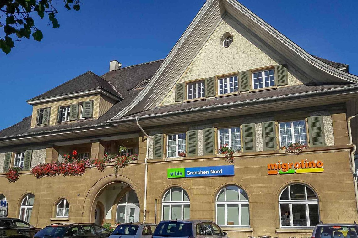 Bahnhof Grenchen Nord. Foto: Mac4Me CC0 1.0 Bahnhof Grenchen Nord. Foto: Mac4Me CC0 1.0