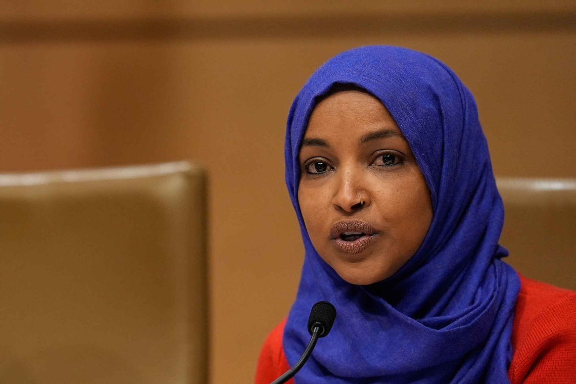 Ilhan Omar (D) taler under en høring om Immigration Friday i Minnesota, 16. januar 2026. Foto: AP /Abbie Parr/ NTB Ilhan Omar (D) taler under en høring om Immigration Friday i Minnesota, 16. januar 2026. Foto: AP /Abbie Parr/ NTB