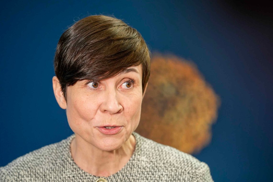 Oslo 20260209.
Høyres stortingsrepresentant Ine Eriksen Søreide møter pressen mandag ettermiddag, etter den siste runden med offentliggjøring av Epstein-dokumentene.
Foto: Terje Bendiksby / NTB Oslo 20260209.
Høyres stortingsrepresentant Ine Eriksen Søreide møter pressen mandag ettermiddag, etter den siste runden med offentliggjøring av Epstein-dokumentene.
Foto: Terje Bendiksby / NTB