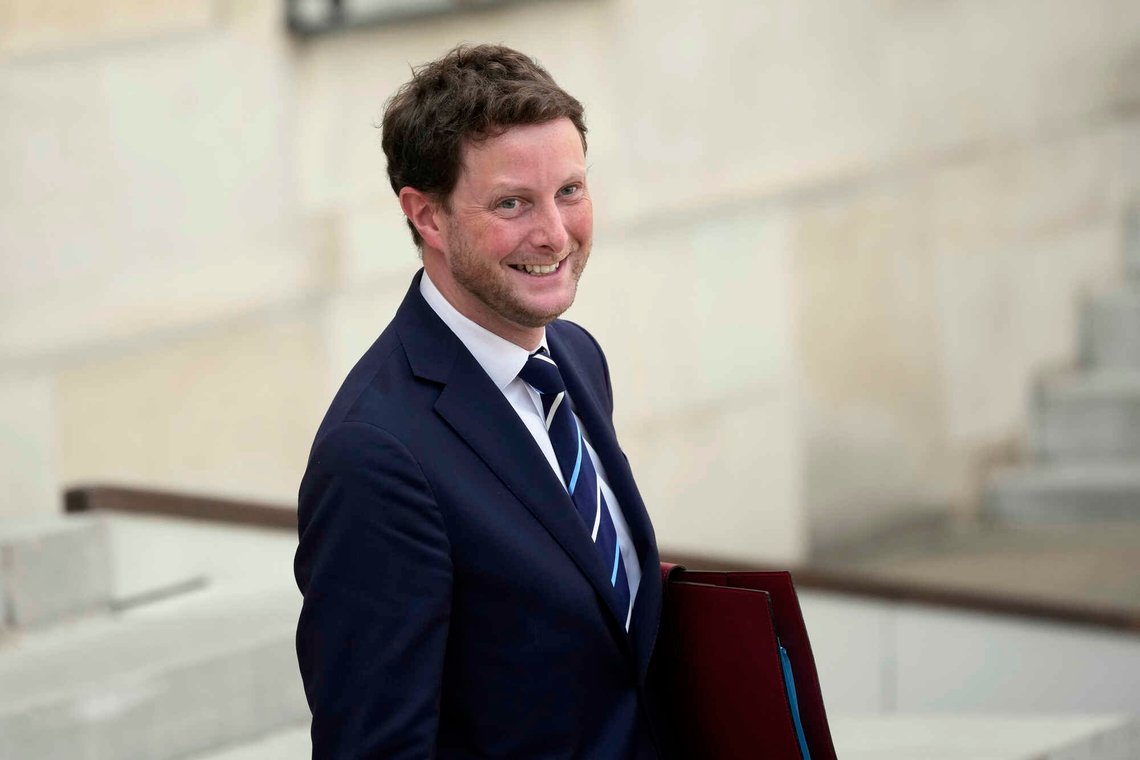 Clément Beaune. Foto: Christophe Ena / AP / NTB. Clément Beaune. Foto: Christophe Ena / AP / NTB.