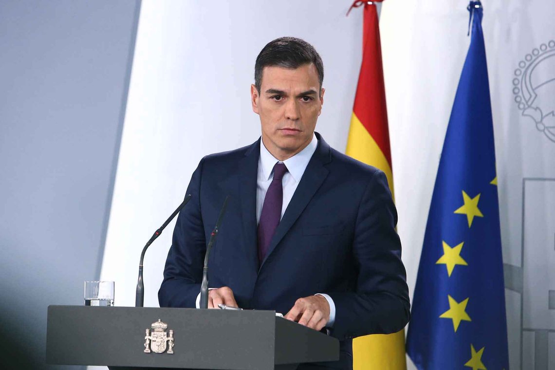 Mye tyder på at Pedro Sánchez Pérez-Castejón (53) har jukset seg til statsministerposten i Spania. Foto: Ministry of the Presidency. Government of Spain Mye tyder på at Pedro Sánchez Pérez-Castejón (53) har jukset seg til statsministerposten i Spania. Foto: Ministry of the Presidency. Government of Spain