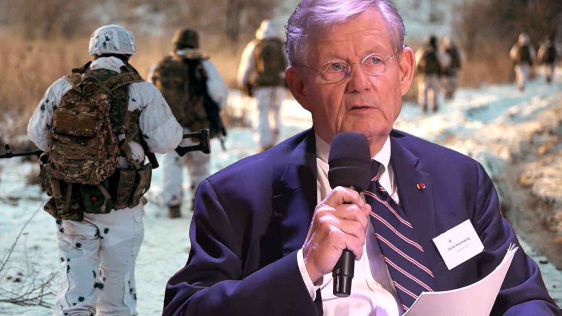 Jacob Wallenberg bekymrer seg for fred i Ukraina. Foto: Montasje Ukrainas generalstab /stillbilde/ Samnytt Jacob Wallenberg bekymrer seg for fred i Ukraina. Foto: Montasje Ukrainas generalstab /stillbilde/ Samnytt
