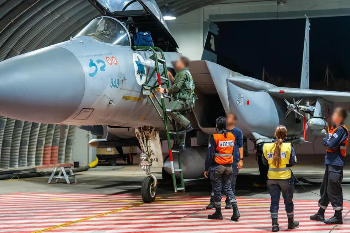 Israelske jagerflygere har det travelt nå. Foto: IDF Israelske jagerflygere har det travelt nå. Foto: IDF