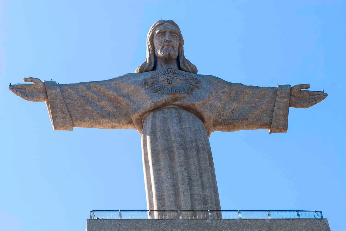 Christo Rei, Almada, Lisboa. Foto: Arnt Jensvoll Christo Rei, Almada, Lisboa. Foto: Arnt Jensvoll