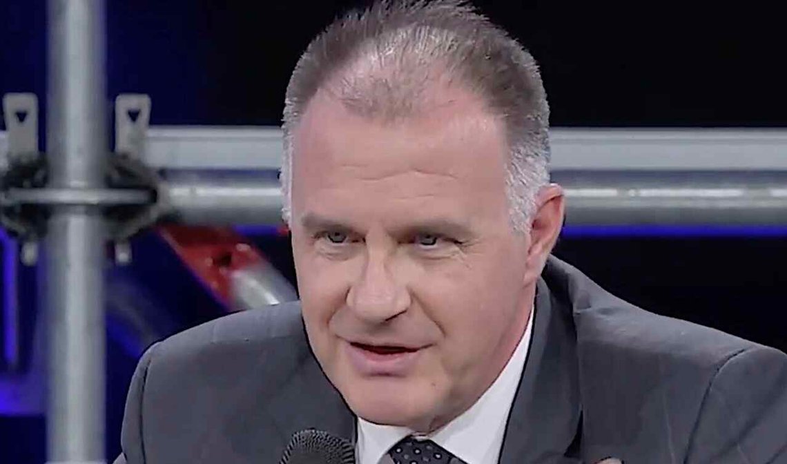 Emanuele Orsini. Stillbilde: Confindustria Verona / YouTube. Emanuele Orsini. Stillbilde: Confindustria Verona / YouTube.