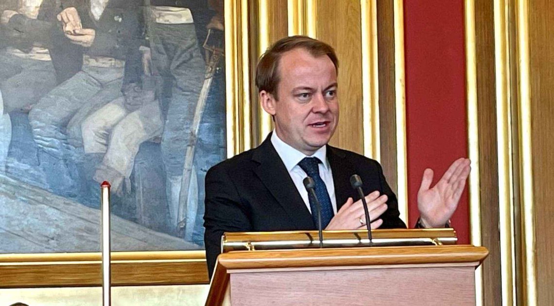 FrPs innvandringspolitiske talsmann Erlend Wiborg. (Foto: FrP) FrPs innvandringspolitiske talsmann Erlend Wiborg. (Foto: FrP)