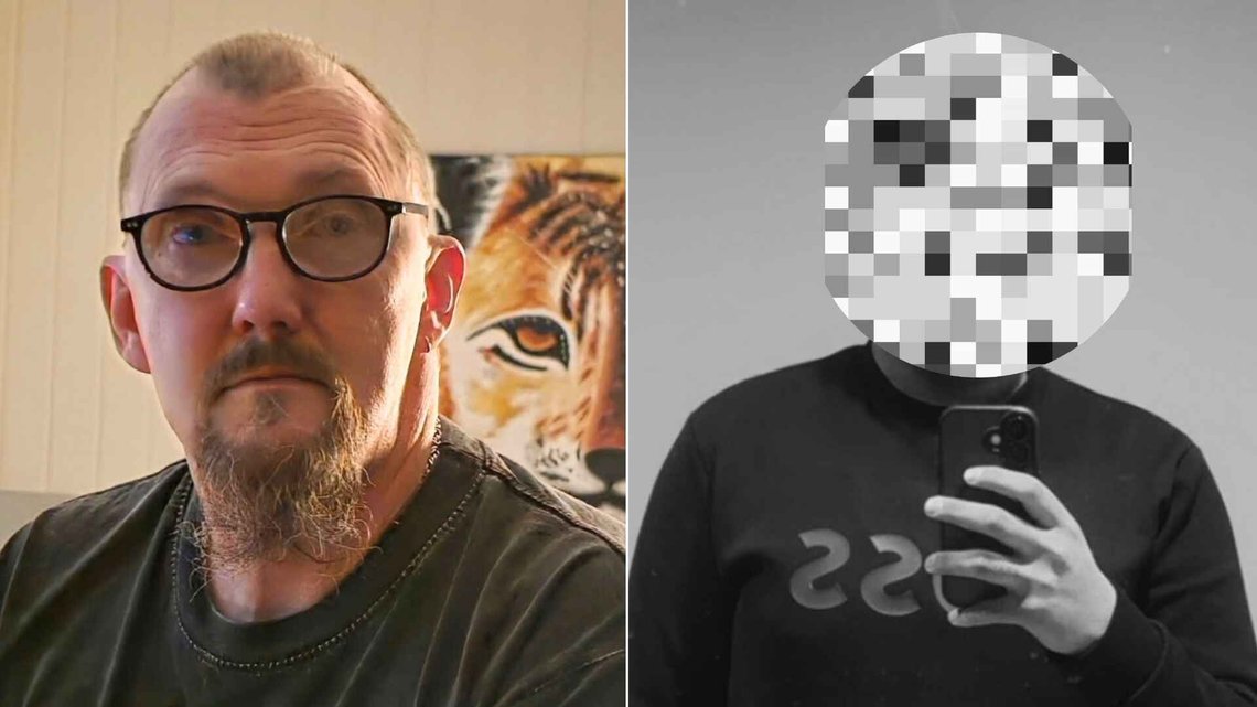 Jan-Einar Borgerud (55) grep inn mot en innvandrergjeng som gikk løs på stesønnens kamerat. Nå er han dømt. Den syriske Ahmed til høyre, gikk til angrep på stesønnens kamerat. Foto: Privat Jan-Einar Borgerud (55) grep inn mot en innvandrergjeng som gikk løs på stesønnens kamerat. Nå er han dømt. Den syriske Ahmed til høyre, gikk til angrep på stesønnens kamerat. Foto: Privat