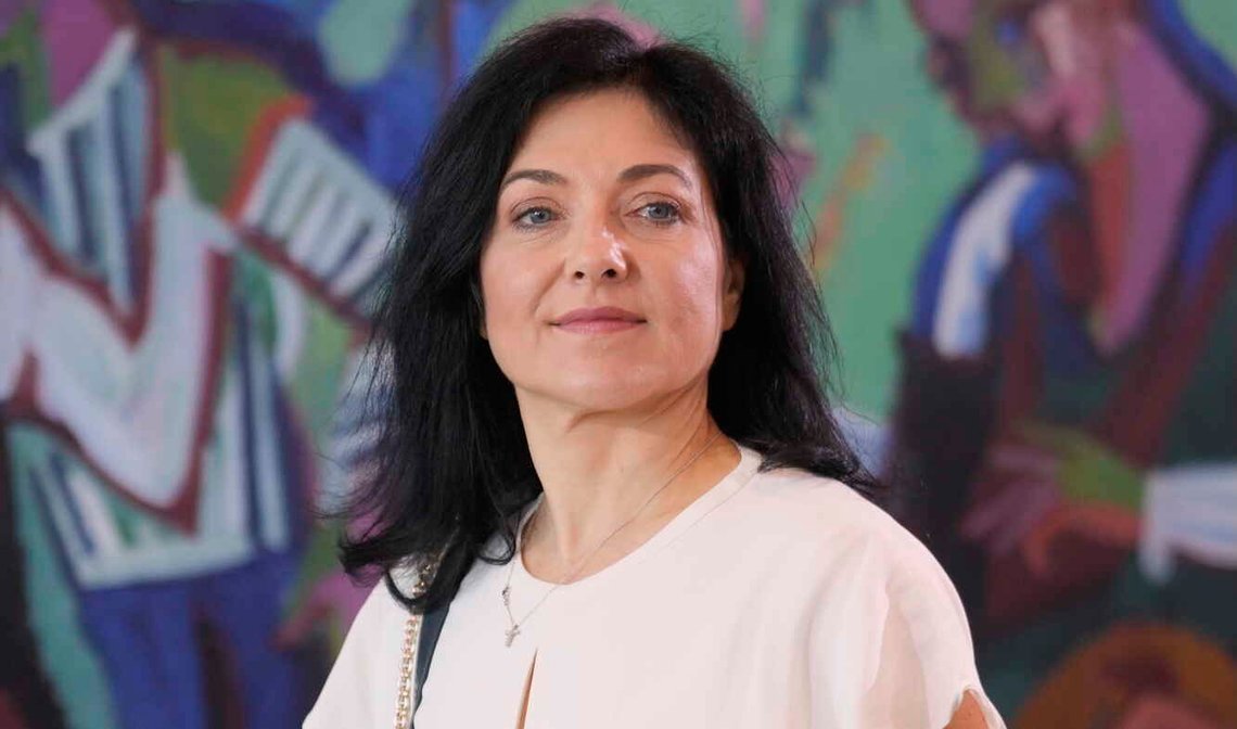 Katherina Reiche ankommer et møte i statsråd i Berlin den 2. juli 2025. Foto: Markus Schreiber / AP / NTB. Katherina Reiche ankommer et møte i statsråd i Berlin den 2. juli 2025. Foto: Markus Schreiber / AP / NTB.