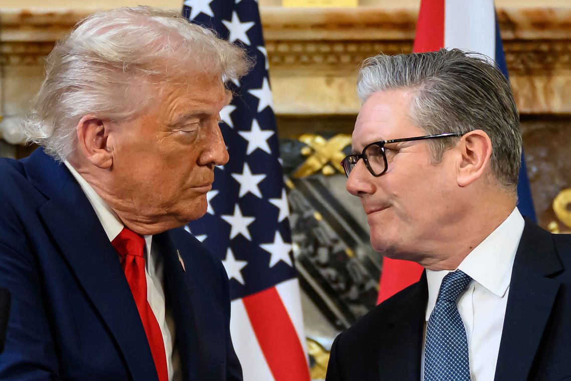 Donald Trump og Keir Starmer. Arkivfoto: Leon Neal/Pool via AP/ NTB Donald Trump og Keir Starmer. Arkivfoto: Leon Neal/Pool via AP/ NTB
