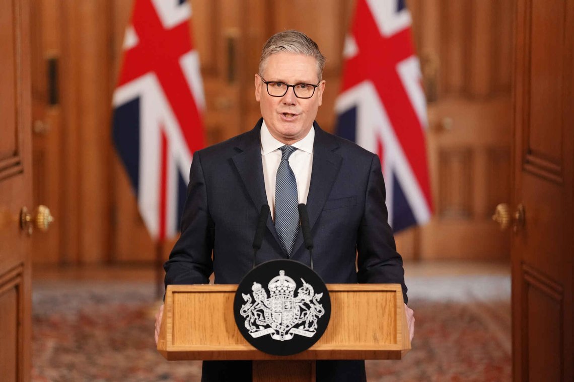 Keir Starmer. Foto: Jonathan Brady/Pool via AP/NTB Keir Starmer. Foto: Jonathan Brady/Pool via AP/NTB