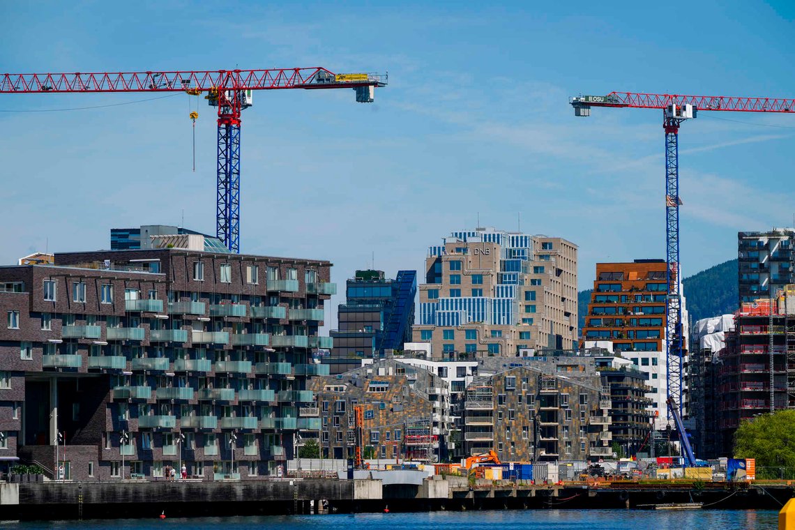 Oslo 20250711.
Bygging i Bjørvika.
Foto: Lise Åserud / NTB Oslo 20250711.
Bygging i Bjørvika.
Foto: Lise Åserud / NTB