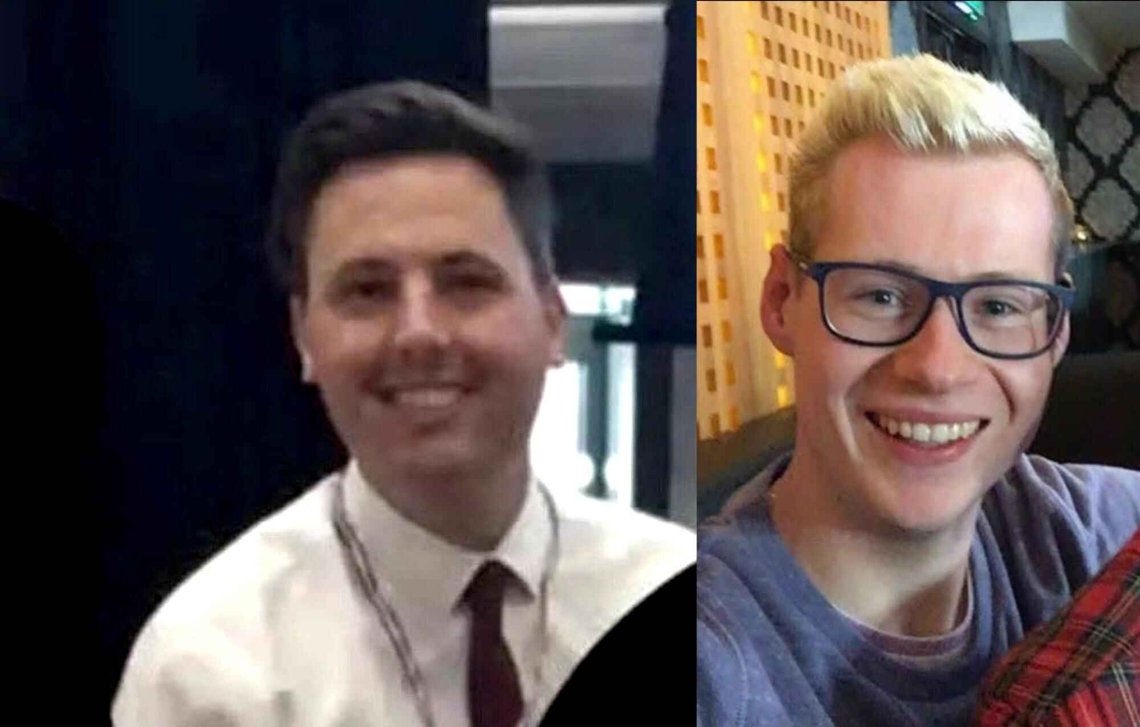 Jamie Varley (37, t.v.) betrodde seg til en bekjent om «mørke tanker» om den lille gutten han og kjæresten John McGowan-Fazakerley (32) av ukjente årsaker hadde fått ansvaret for. (Foto: Privat) Jamie Varley (37, t.v.) betrodde seg til en bekjent om «mørke tanker» om den lille gutten han og kjæresten John McGowan-Fazakerley (32) av ukjente årsaker hadde fått ansvaret for. (Foto: Privat)
