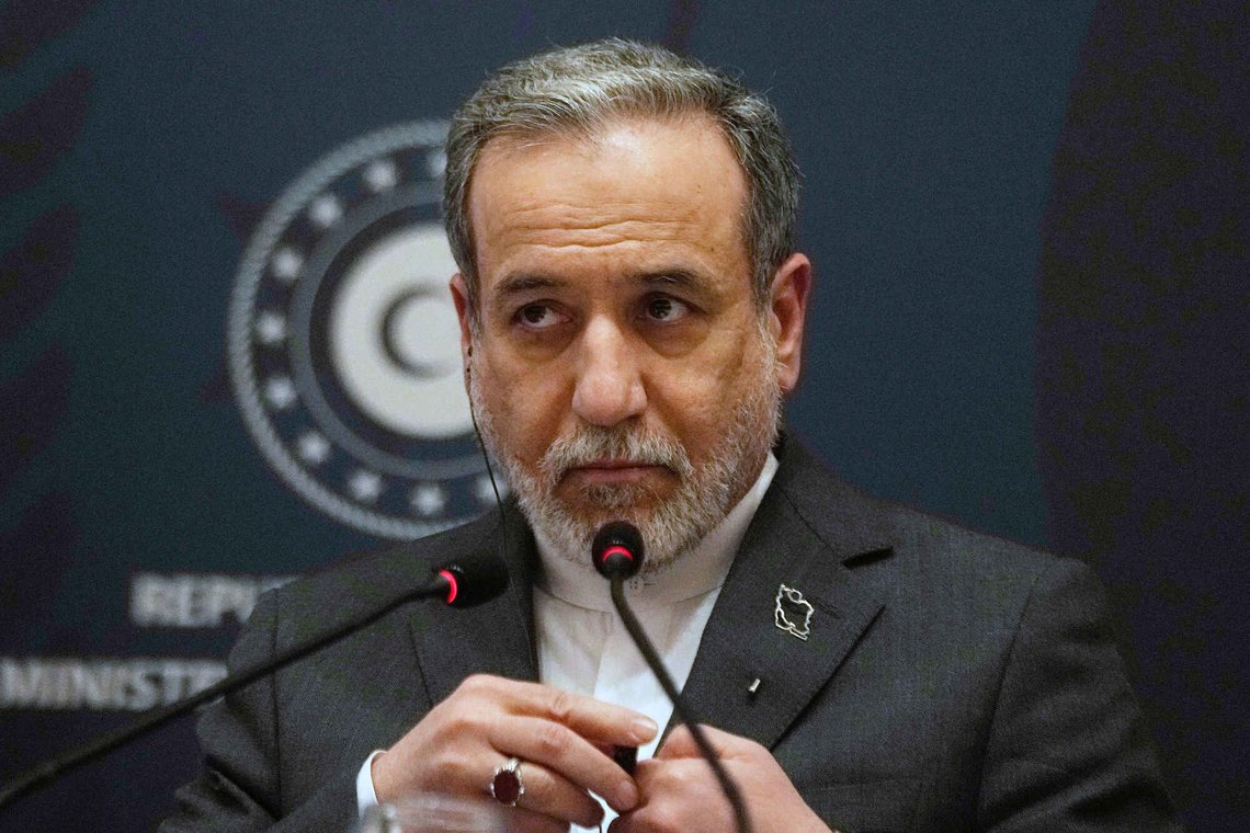 FILE - Iranian Foreign Minister Abbas Araghchi speaks to journalists during a press conference in Istanbul, Turkey, Friday, Jan. 30, 2026. (AP Photo/Khalil Hamra,File) FILE - Iranian Foreign Minister Abbas Araghchi speaks to journalists during a press conference in Istanbul, Turkey, Friday, Jan. 30, 2026. (AP Photo/Khalil Hamra,File)