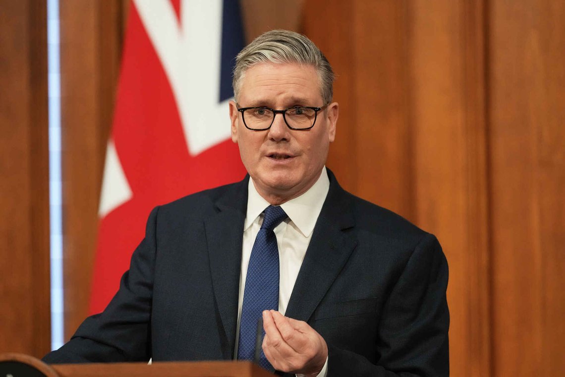 Keir Starmer. Foto: AP/Frank Augstein/NTB Keir Starmer. Foto: AP/Frank Augstein/NTB