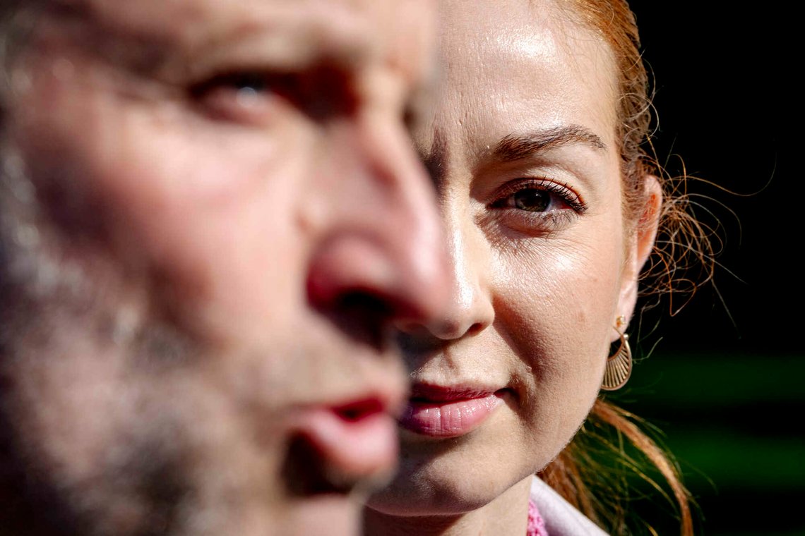 Martin Lidegaard (RV) og Samira Nawa (RV) etter regjeringsforhandlinger på Marienborg i Kongens Lyngby den 22. april 2026. Foto: Mads Claus Rasmussen / Ritzau Scanpix / NTB. Martin Lidegaard (RV) og Samira Nawa (RV) etter regjeringsforhandlinger på Marienborg i Kongens Lyngby den 22. april 2026. Foto: Mads Claus Rasmussen / Ritzau Scanpix / NTB.