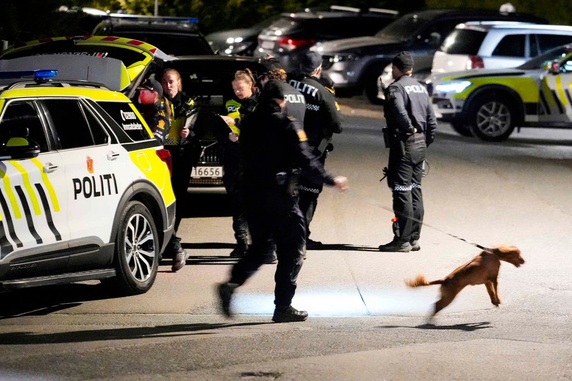 Oslo 20260407.
Politiet rykket ut til Holmlia i Oslo etter melding om skudd. Det er ikke meldt om skadede.
Foto: Javad Parsa / NTB Oslo 20260407.
Politiet rykket ut til Holmlia i Oslo etter melding om skudd. Det er ikke meldt om skadede.
Foto: Javad Parsa / NTB
