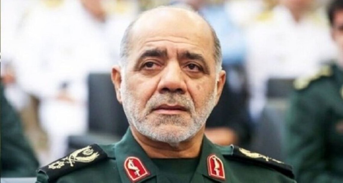General Ali Abdollahi Aliabadi leder det sentrale hovedkvarteret til Khatam al-Anbiya, som kontrollerer både Irans regulære og religiøse væpnede styrker, De væpnede styrkene i Den islamske republikken Iran og Revolusjonsgarden. Stillbilde/ X General Ali Abdollahi Aliabadi leder det sentrale hovedkvarteret til Khatam al-Anbiya, som kontrollerer både Irans regulære og religiøse væpnede styrker, De væpnede styrkene i Den islamske republikken Iran og Revolusjonsgarden. Stillbilde/ X