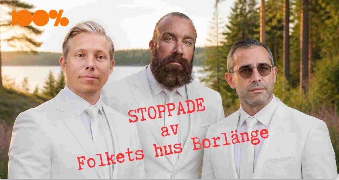 Henrik Jönsson, Jan Emanuel Johansson og Aron Flam. Foto: Skjermbilde Facebook/Henrik Jönsson Henrik Jönsson, Jan Emanuel Johansson og Aron Flam. Foto: Skjermbilde Facebook/Henrik Jönsson