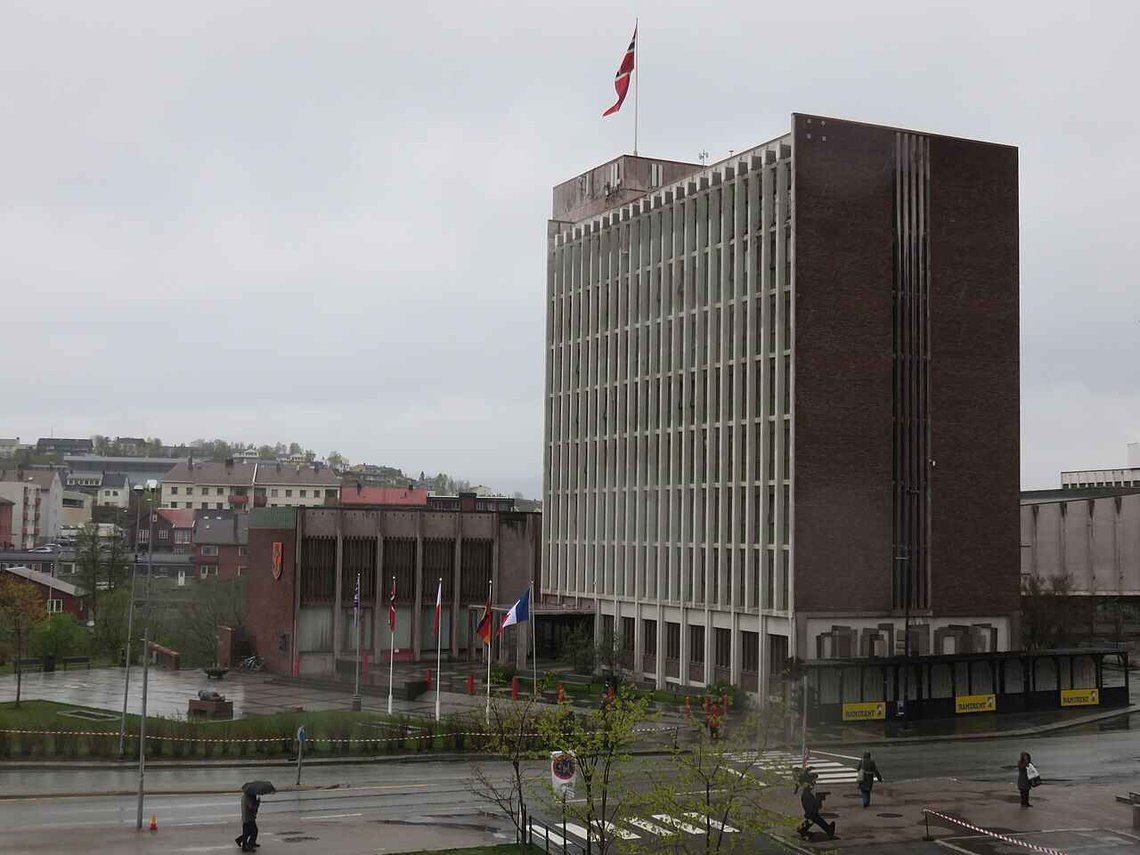 Narvik Rådhus. Foto: Wikimedia Commons Narvik Rådhus. Foto: Wikimedia Commons