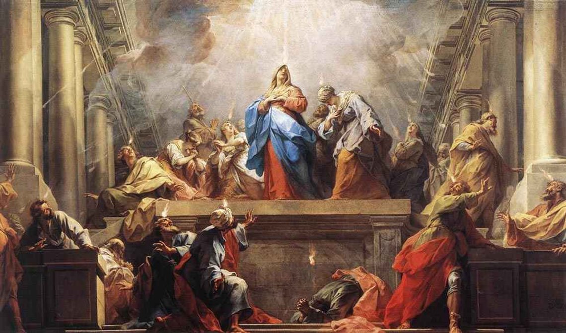 Jean Restout (1692–1768), Pentecôte, Musée du Louvre, Paris. Jean Restout (1692–1768), Pentecôte, Musée du Louvre, Paris.