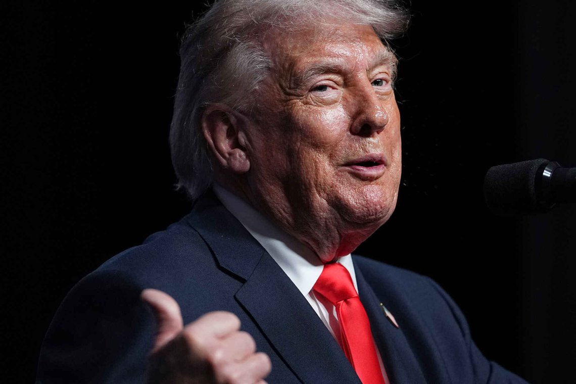 Donald Trump vil ha europeisk bilproduksjon til USA. Foto: AP/Matt Rourke/NTB Donald Trump vil ha europeisk bilproduksjon til USA. Foto: AP/Matt Rourke/NTB