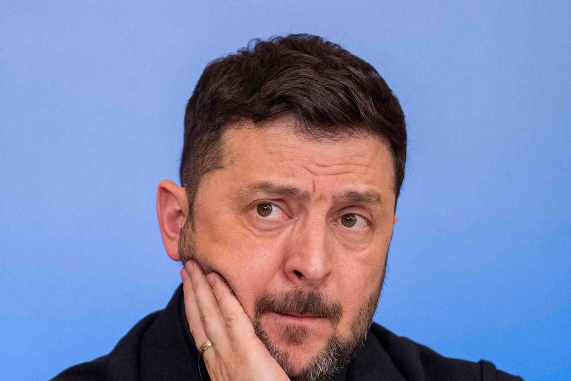 Ukrainas president Volodymyr Zelensky Foto: Javad Parsa / NTB Ukrainas president Volodymyr Zelensky Foto: Javad Parsa / NTB