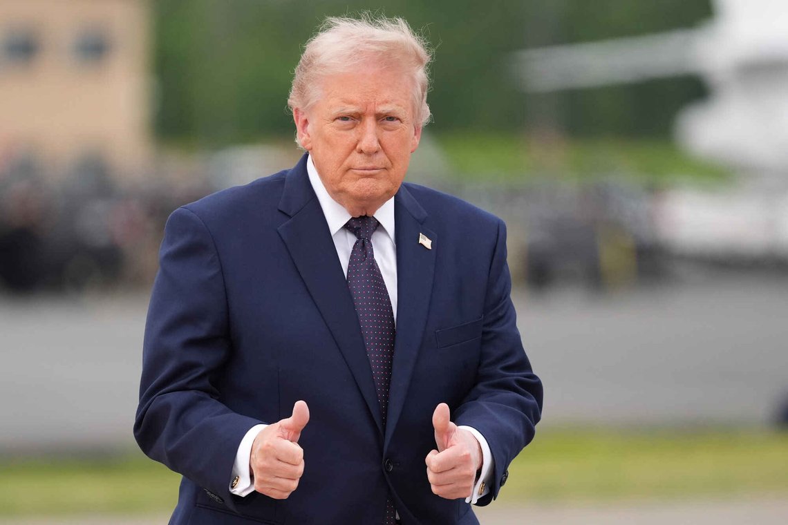 President Donald Trump walks from Marine One to board Air Force One at Morristown Airport, Friday, May 22, 2026, in Morristown, N.J. (AP Photo/Alex Brandon) President Donald Trump walks from Marine One to board Air Force One at Morristown Airport, Friday, May 22, 2026, in Morristown, N.J. (AP Photo/Alex Brandon)