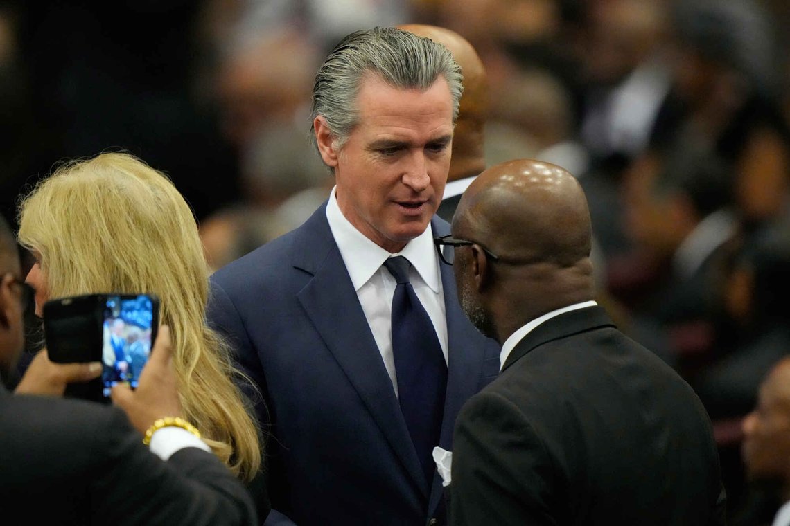 Californias guvernør Gavin Newsom. Foto: Nam Y. Huh / AP / NTB Californias guvernør Gavin Newsom. Foto: Nam Y. Huh / AP / NTB