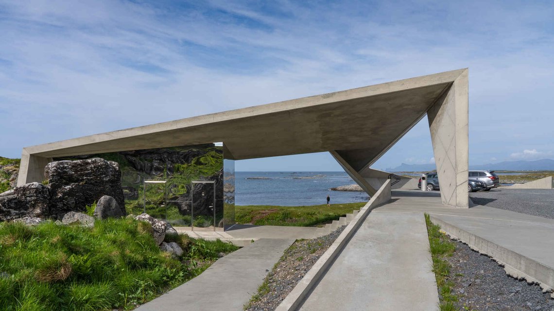 Toalettbygget på langs Nasjonal turistveg Andøya, ligger mellom Nordmela og Nøss på vestkysten av Andøya. Foto: Frid-Jorunn Stabell / Statens vegvesen / Handout / NTB Toalettbygget på langs Nasjonal turistveg Andøya, ligger mellom Nordmela og Nøss på vestkysten av Andøya. Foto: Frid-Jorunn Stabell / Statens vegvesen / Handout / NTB