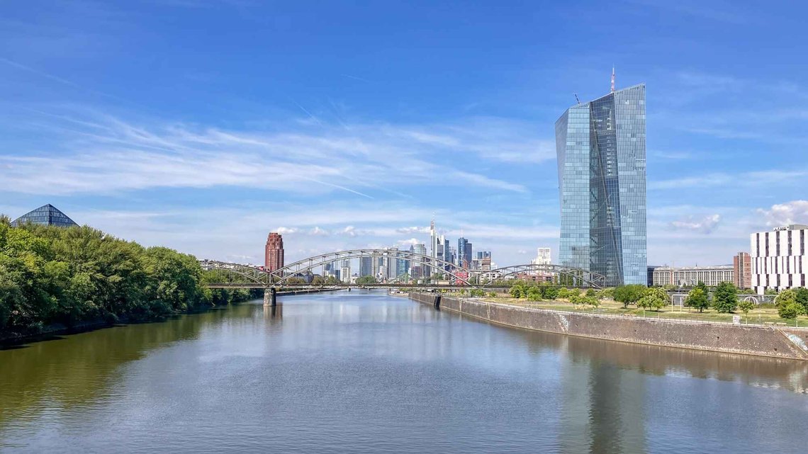 Hovedkvarteret til Den europeiske sentralbanken (ECB) i Frankfurt, Tyskland. Foto: Pixabay Hovedkvarteret til Den europeiske sentralbanken (ECB) i Frankfurt, Tyskland. Foto: Pixabay