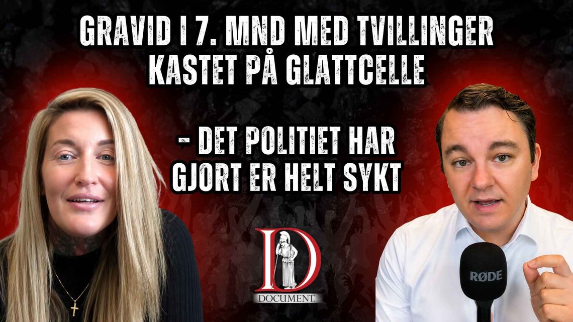 Elise Larsen forteller om den dramatiske pågripelsen, hvordan hun ble kastet på glattcelle, og hvordan hun mener politiet har oppført seg i hennes sak. Foto: Document Elise Larsen forteller om den dramatiske pågripelsen, hvordan hun ble kastet på glattcelle, og hvordan hun mener politiet har oppført seg i hennes sak. Foto: Document