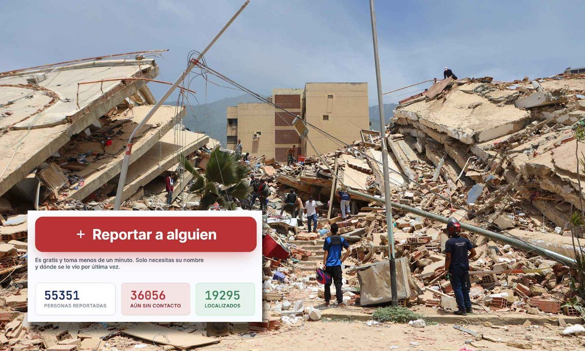 Store ødeleggelser i La Guaira, Venezuela. Innfelt utsnitt fra nettjenesten for savnede. (AP Photo/Pedro Mattey og Desaparecidos Terremoto Venezuela) Store ødeleggelser i La Guaira, Venezuela. Innfelt utsnitt fra nettjenesten for savnede. (AP Photo/Pedro Mattey og Desaparecidos Terremoto Venezuela)