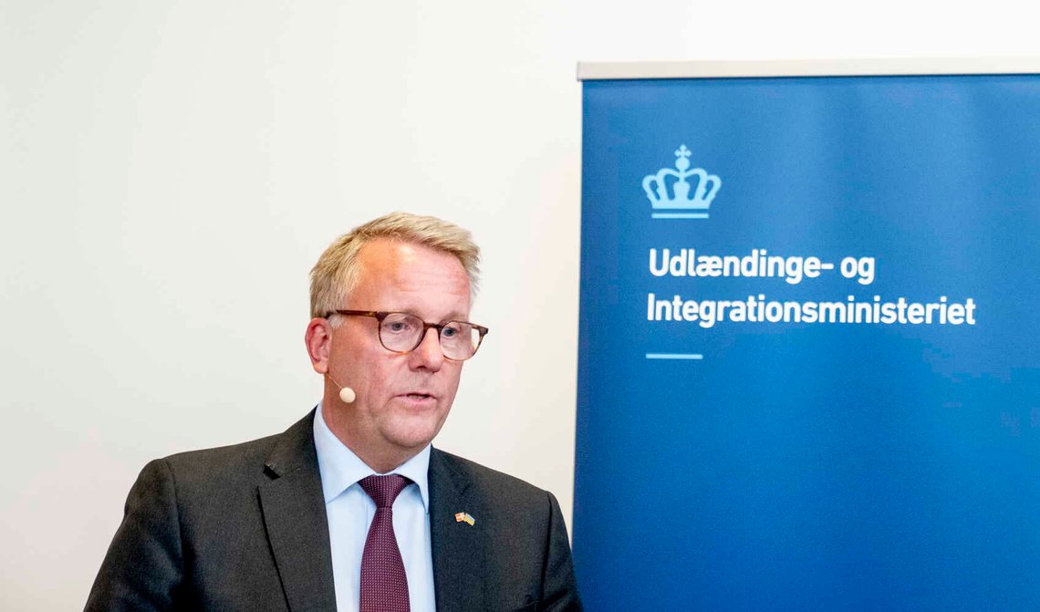 Morten Bødskov overtar som dansk utlendings- og integreringsminister i København den 3. juni 2026. Foto: Ida Marie Odgaard / Ritzau Scanpix / NTB. Morten Bødskov overtar som dansk utlendings- og integreringsminister i København den 3. juni 2026. Foto: Ida Marie Odgaard / Ritzau Scanpix / NTB.