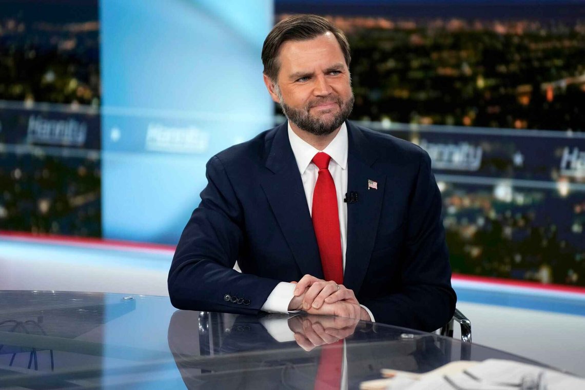 Vice President JD Vance appears on "Hannity" on Monday, June 15, 2026, in New York. (Photo by Charles Sykes/Invision/AP) Vice President JD Vance appears on "Hannity" on Monday, June 15, 2026, in New York. (Photo by Charles Sykes/Invision/AP)