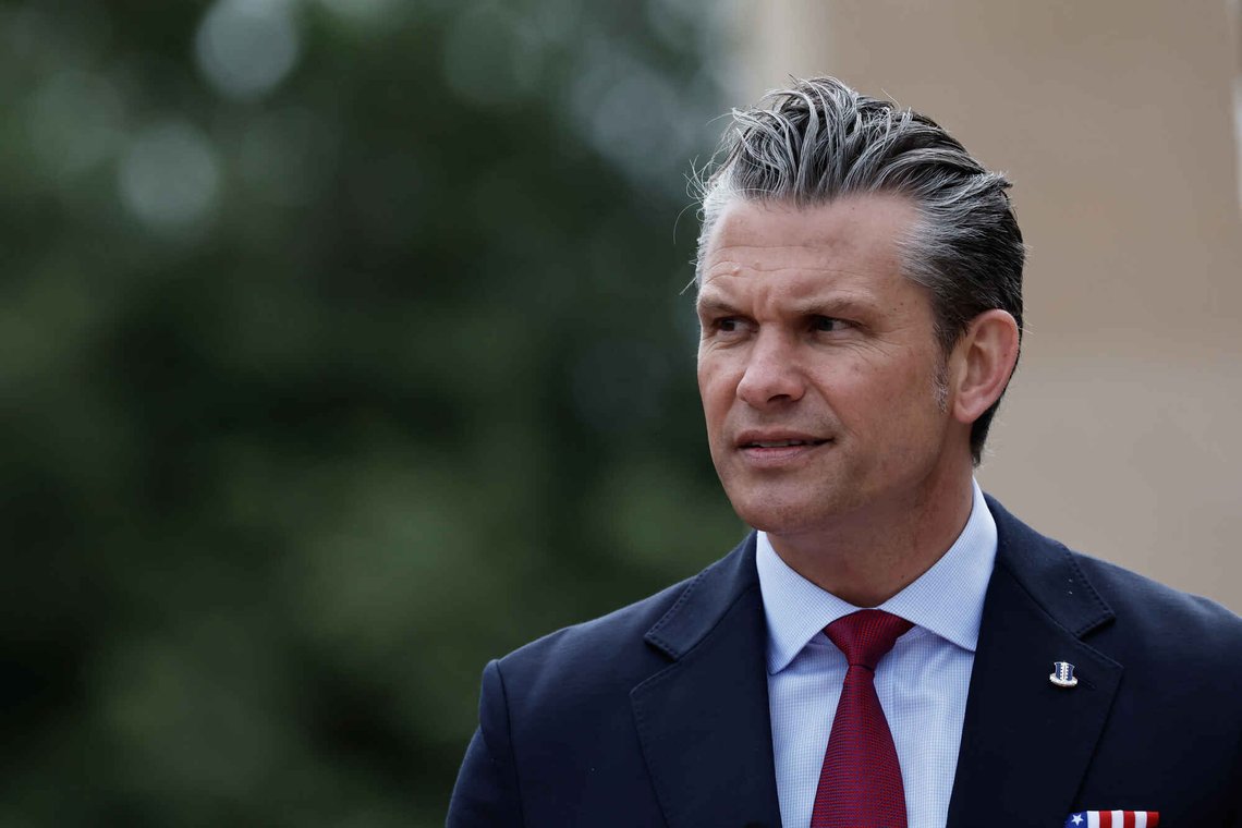 Pete Hegseth. Foto: AP /Jeremias Gonzalez /NTB Pete Hegseth. Foto: AP /Jeremias Gonzalez /NTB